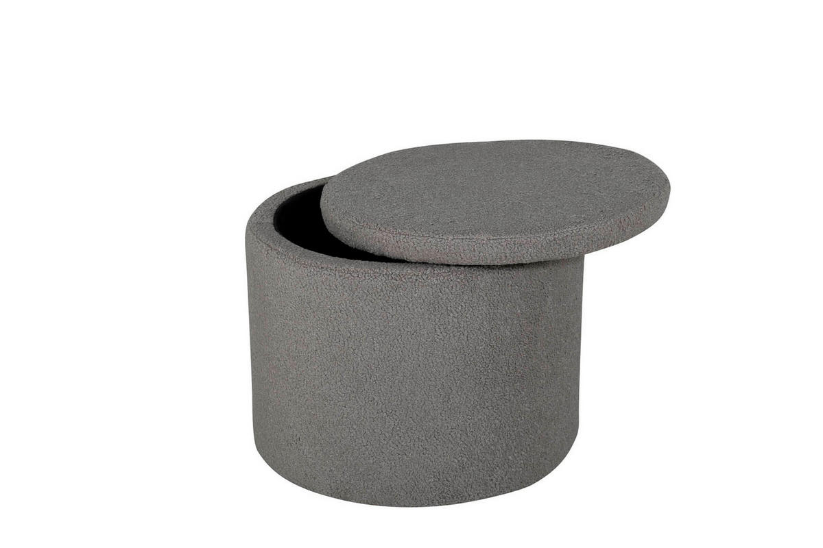 POUF braun - Braun, Holzwerkstoff (51/43/51cm) - ebuy24