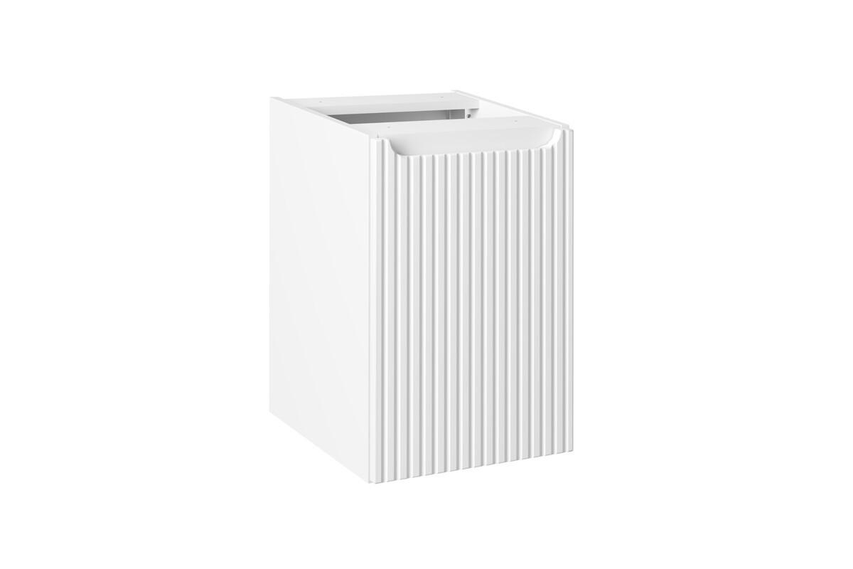 WASCHBECKENUNTERSCHRANK 100 cm 3 Teile - Nova Denim N BM382 in Denim / Weiß Matt - Dunkelblau/Weiß, Holz (100/59.5/40cm)