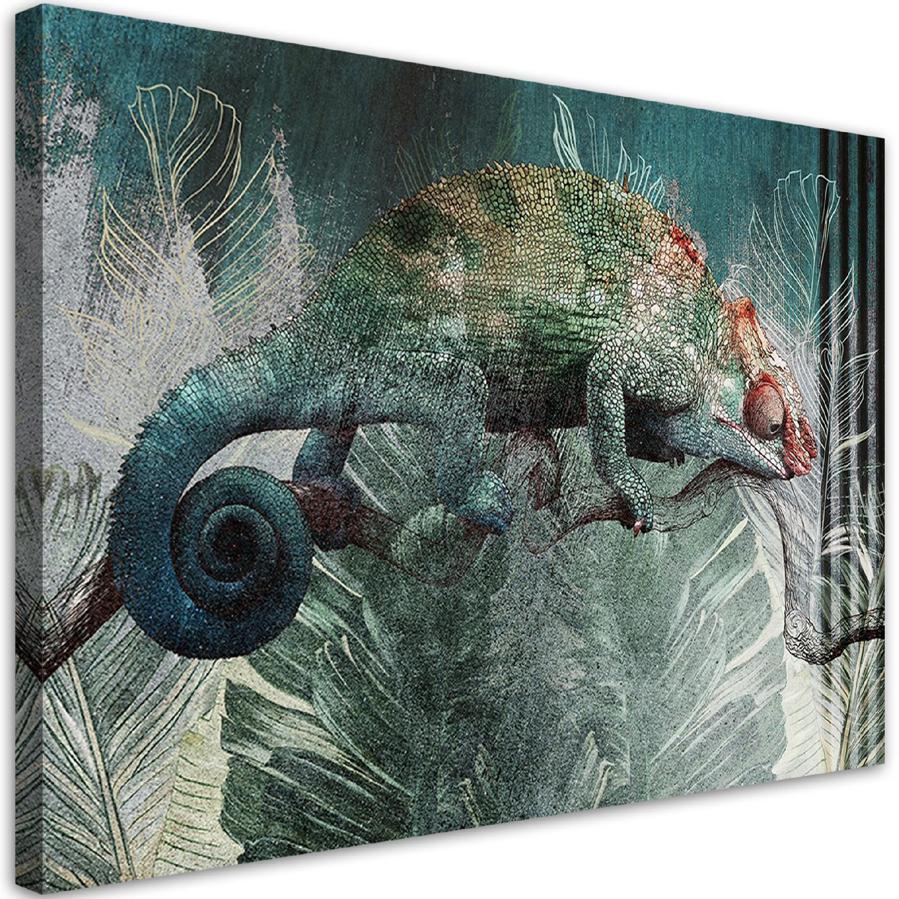 Feeby Wandbild Grün 60x40 cm