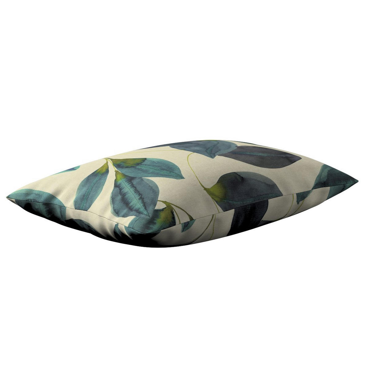 KISSENHÜLLE Abigail grün und beige, 60x40 cm - Grün, Textil (60/40cm) - Dekoria