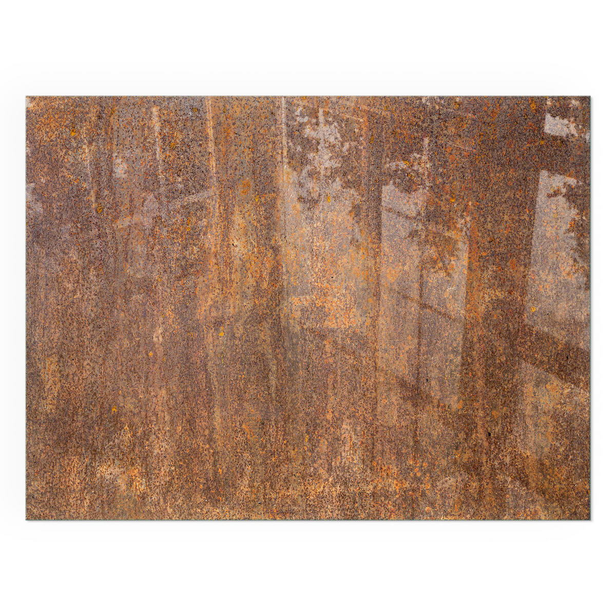 GLASPLATTE für Kamin 80x60 cm - Braun, Glas (80/60/0.4cm) - TULUP