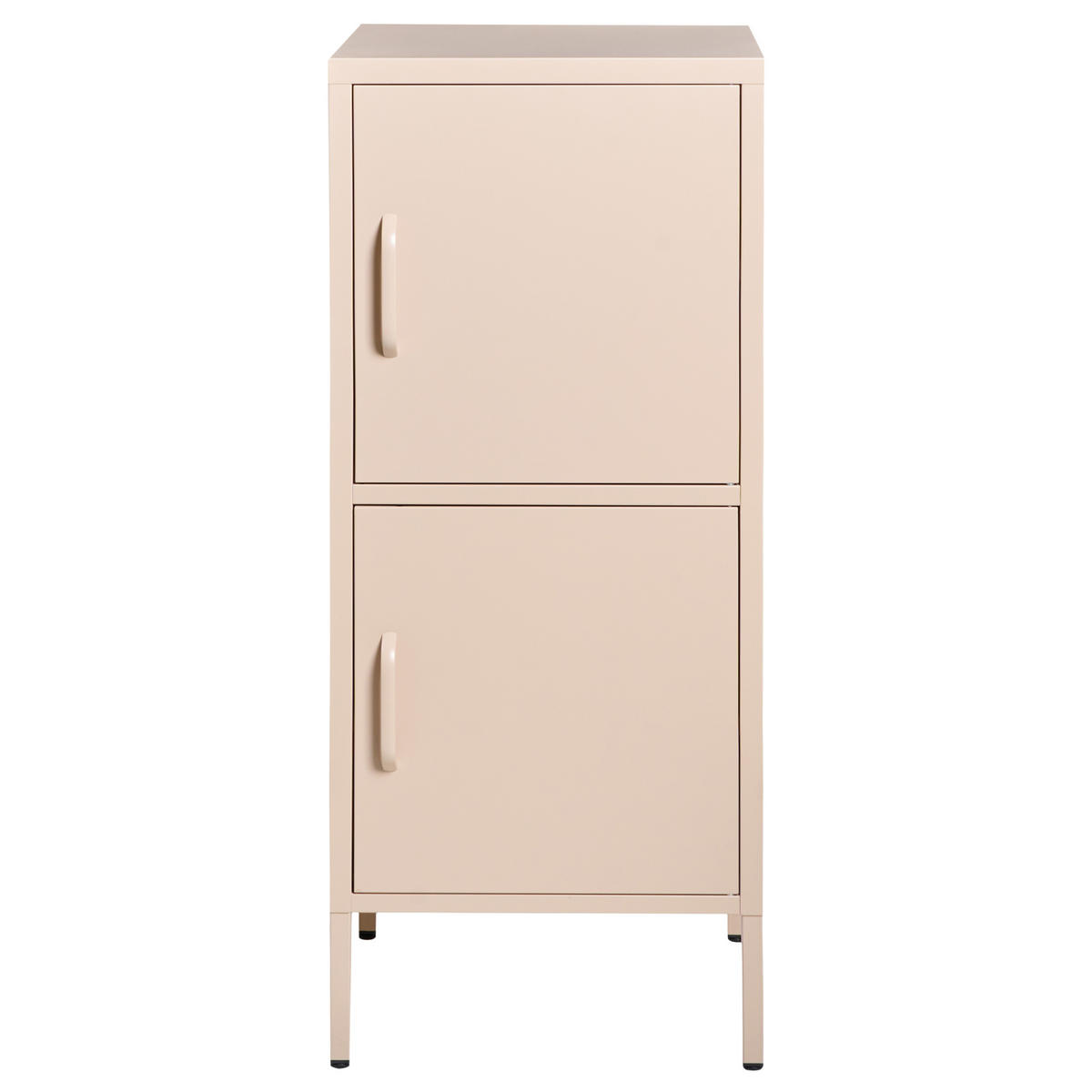 BÜROSCHRANK Metall Beige Huron - Beige, Metall (40/102/40cm) - Beliani