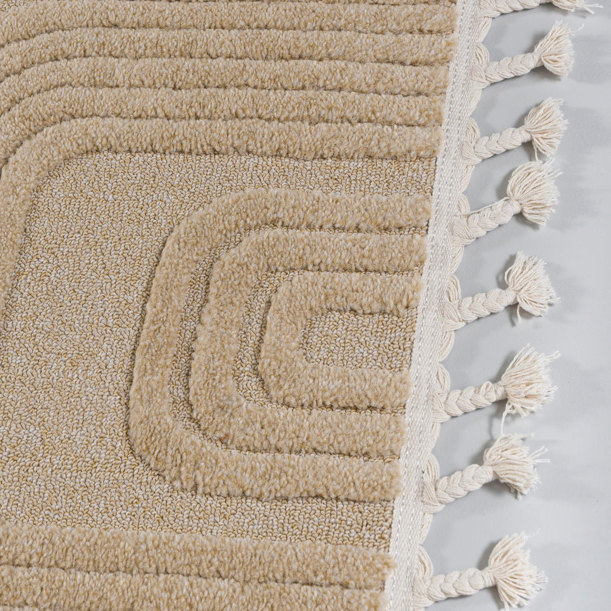 TEPPICH Beige Geometrisch, Moderne 250 x 350 cm - Beige, Textil (250/350cm) - Mazovia