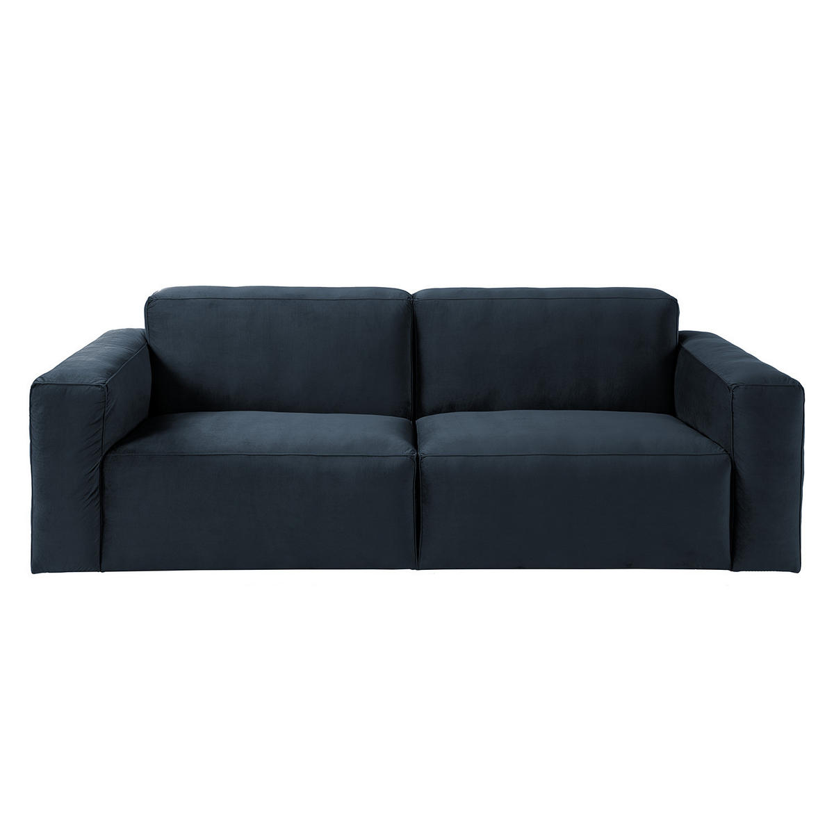 3-SITZER SOFA - Dunkelblau, Textil (240/75/96cm) - home24
