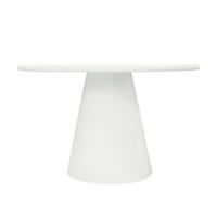 ESSTISCH aus MDF 120x120x75cm, weiß - Weiß, Holz (120/120/75cm) - Giga Meubel