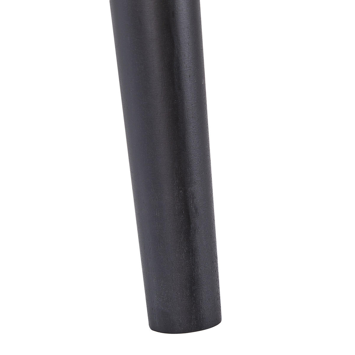 PFLANZENSTÄNDER taupe mit Holzbeinen 63 cm Arta - Hellbraun/Beige, Stein (63cm) - Beliani