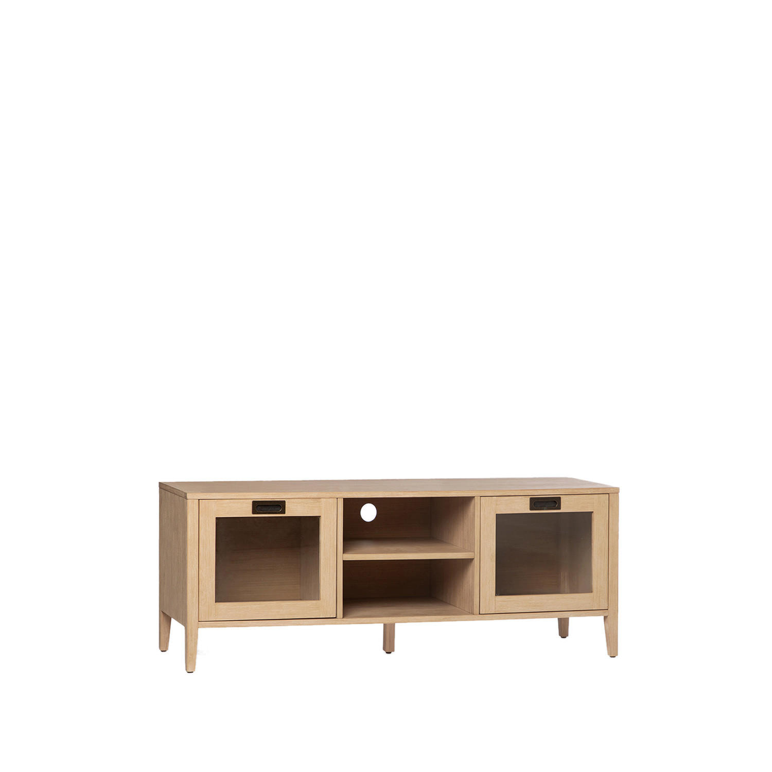 TV-ELEMENT Edan Natürlich 140 cm x 50 cm - Naturfarben, Holzwerkstoff (140/50/40cm) - Klast Home