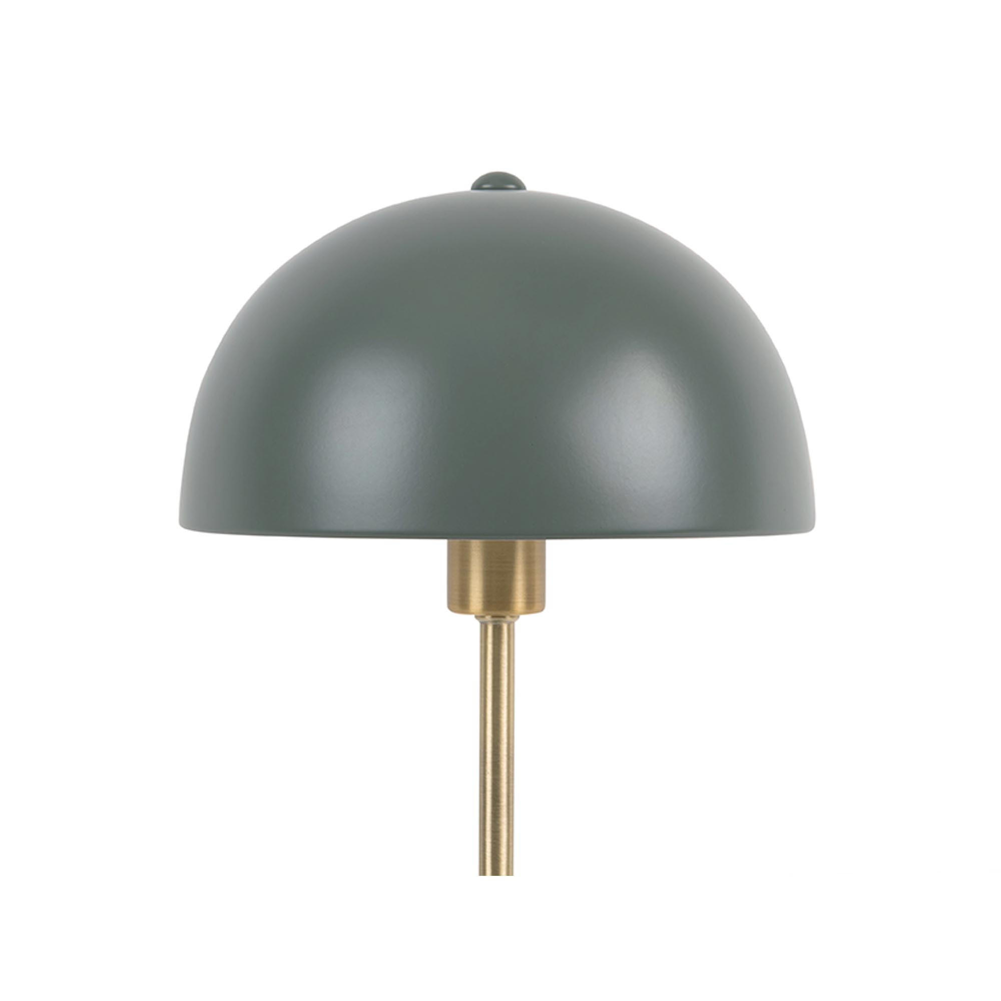 Leitmotiv Tischlampe „Bonnet“ – Weiß, 39 Cm Hoch, E27 Fassung, Retro-Design