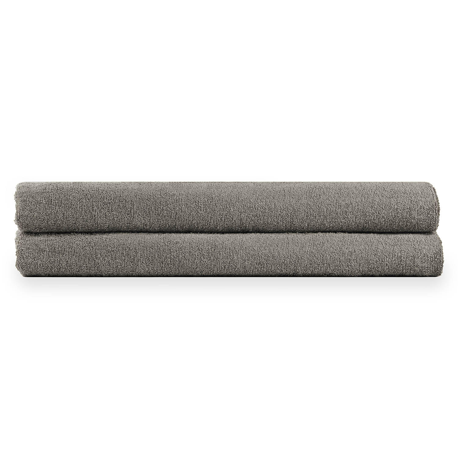 SAUNATUCH 2er-Set, 2x Saunatuch 80/200 cm, Grau - Grau, Textil (80/200cm) - Blumtal