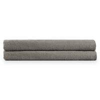 SAUNATUCH 2er-Set, 2x Saunatuch 80/200 cm, Grau - Grau, Textil (80/200cm) - Blumtal