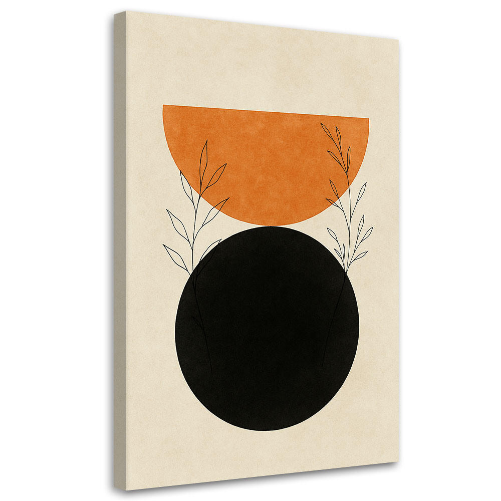 LEINWANDBILD Abstraktion 80x120cm - Beige, Textil (80/120cm) - Feeby