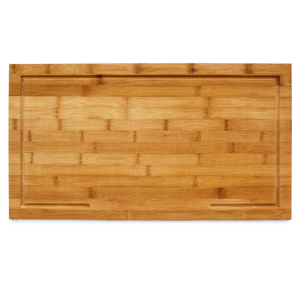 DOSKA na krájanie - svetlohnedá, drevo (52/4.5/29cm) - Relaxdays