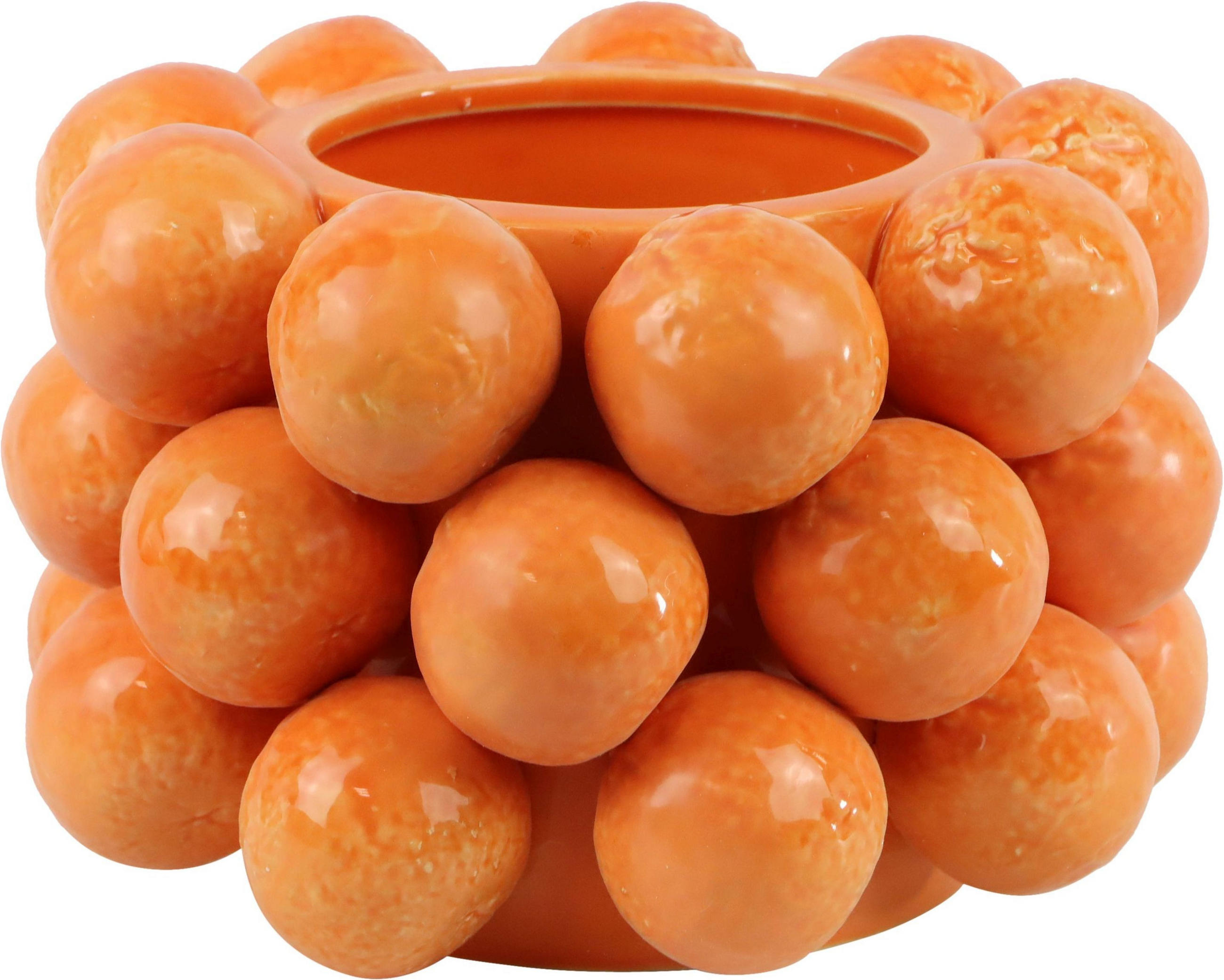 ÜBERTOPF Aranica ø21 cm - Orange, Keramik (21/14/21cm) - FURNARO