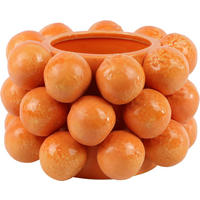 ÜBERTOPF Aranica ø21 cm - Orange, Keramik (21/14/21cm) - FURNARO