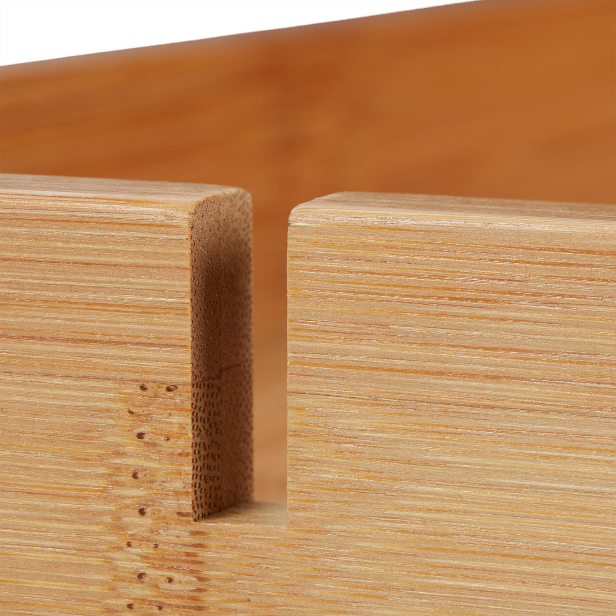 BETTABLAGE - Hellbraun, Holz/Metall (33/9.5/24cm) - Relaxdays
