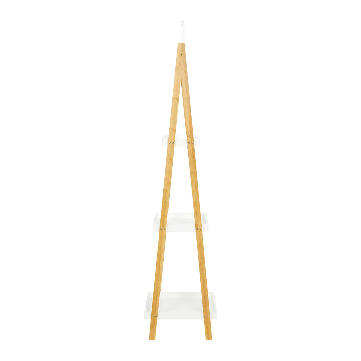 REGAL Mirella Weiß/Naturfarben MDF - Naturfarben, Naturmaterialien (43/172/40cm)