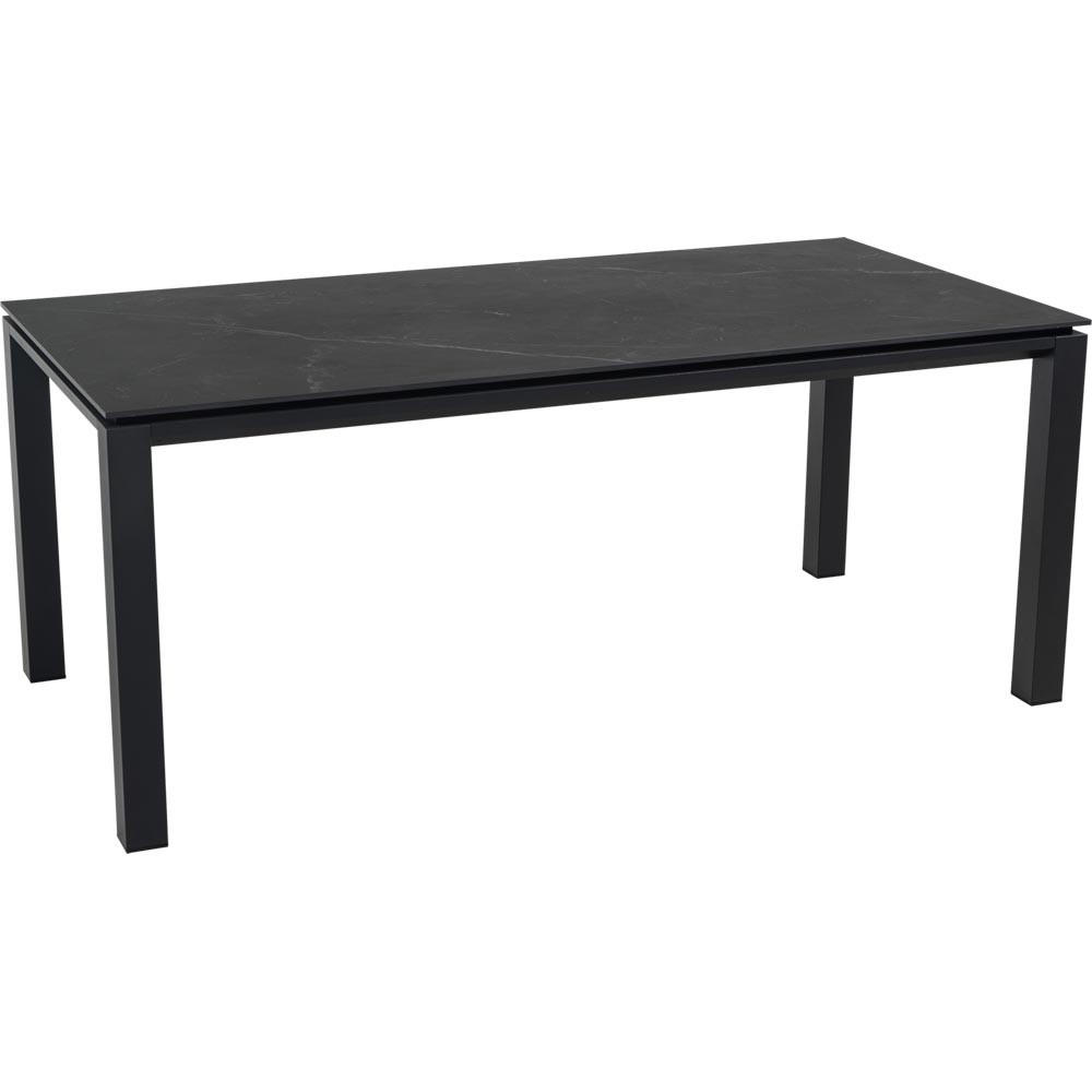 GARTENTISCH Monte - Grau - 180/90/74 cm - Grau, Metall (180/90/74cm) - Lesli Living
