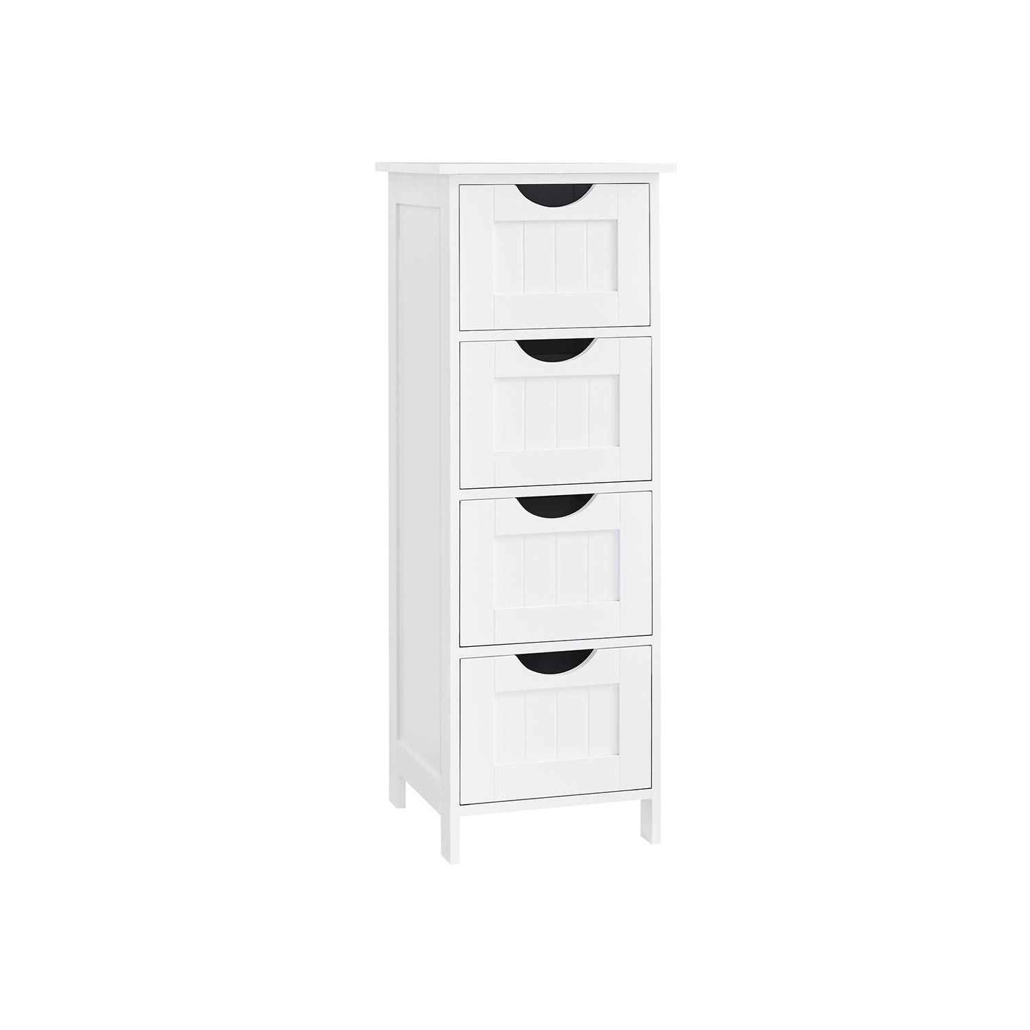 BEISTELLSCHRANK MEXICO CITY - Weiß, Holzwerkstoff (30/82/30cm) - Hansiro