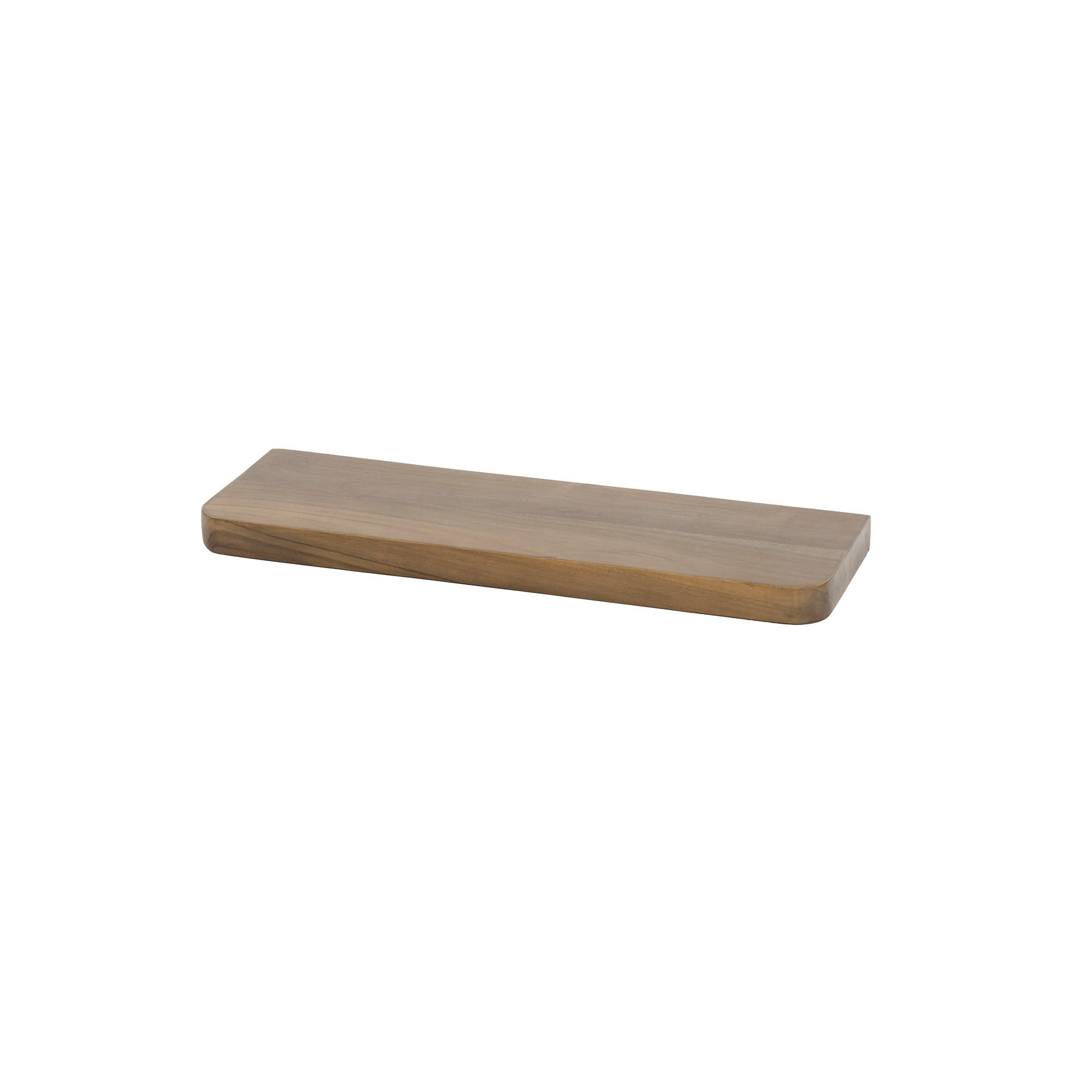 WANDREGAL Carve - Braun - 20/60/4 cm - Braun, Holz (60/4/20cm) - Hoyz Collection