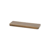WANDREGAL Carve - Braun - 20/60/4 cm - Braun, Holz (60/4/20cm) - Hoyz Collection