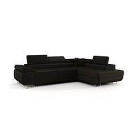 ECKSOFA Monaro Mit Schlaffunktion - Anthrazit, Holzwerkstoff/Textil (275/202cm) - Fun Möbel