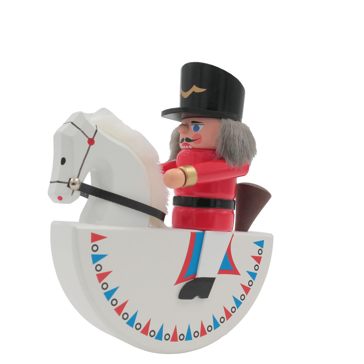 NUSSKNACKER Reiterlein Roter Husar 14 cm - Rot, Metall (0.1/21/4.5cm)