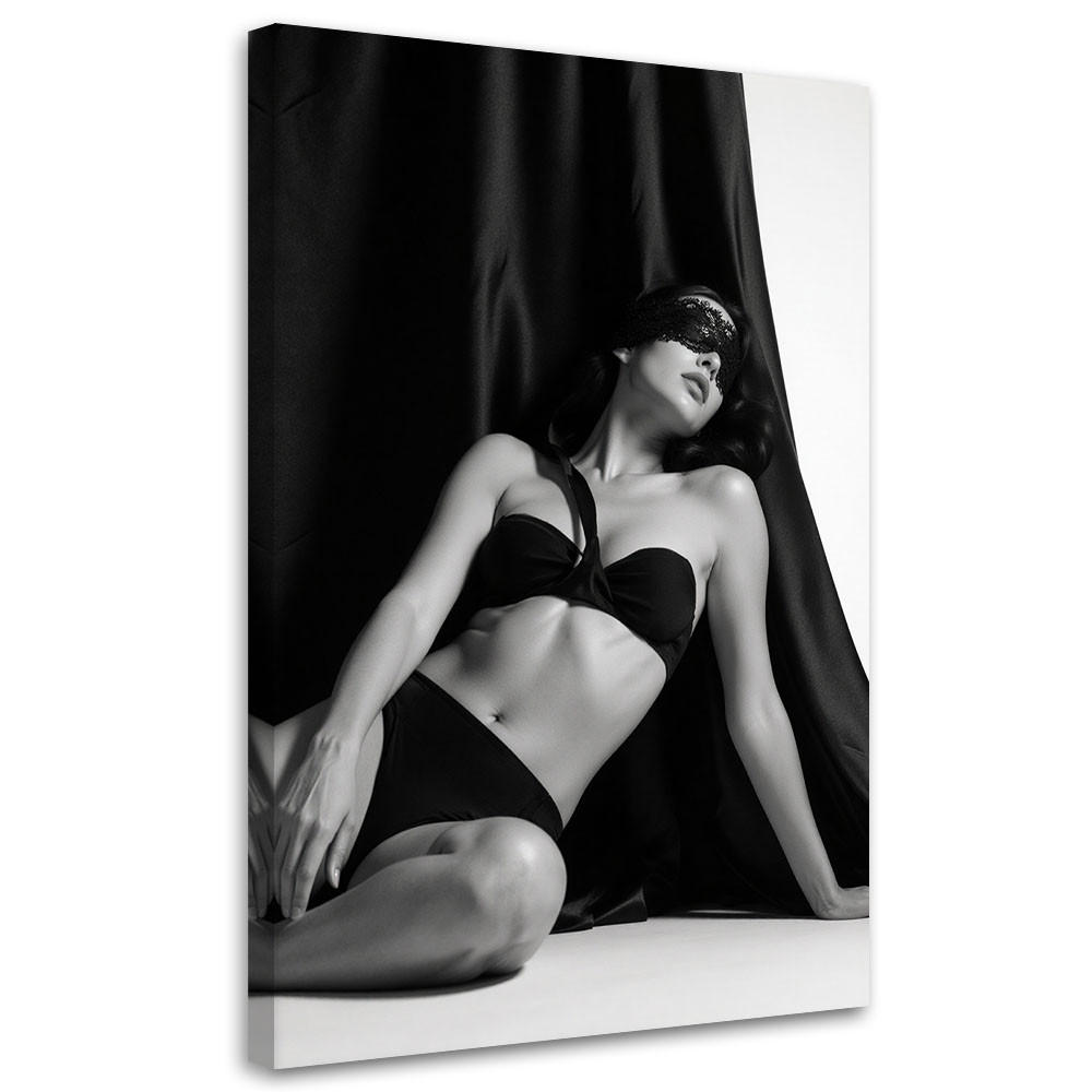 Feeby Bild Schwarz 70x100 cm
