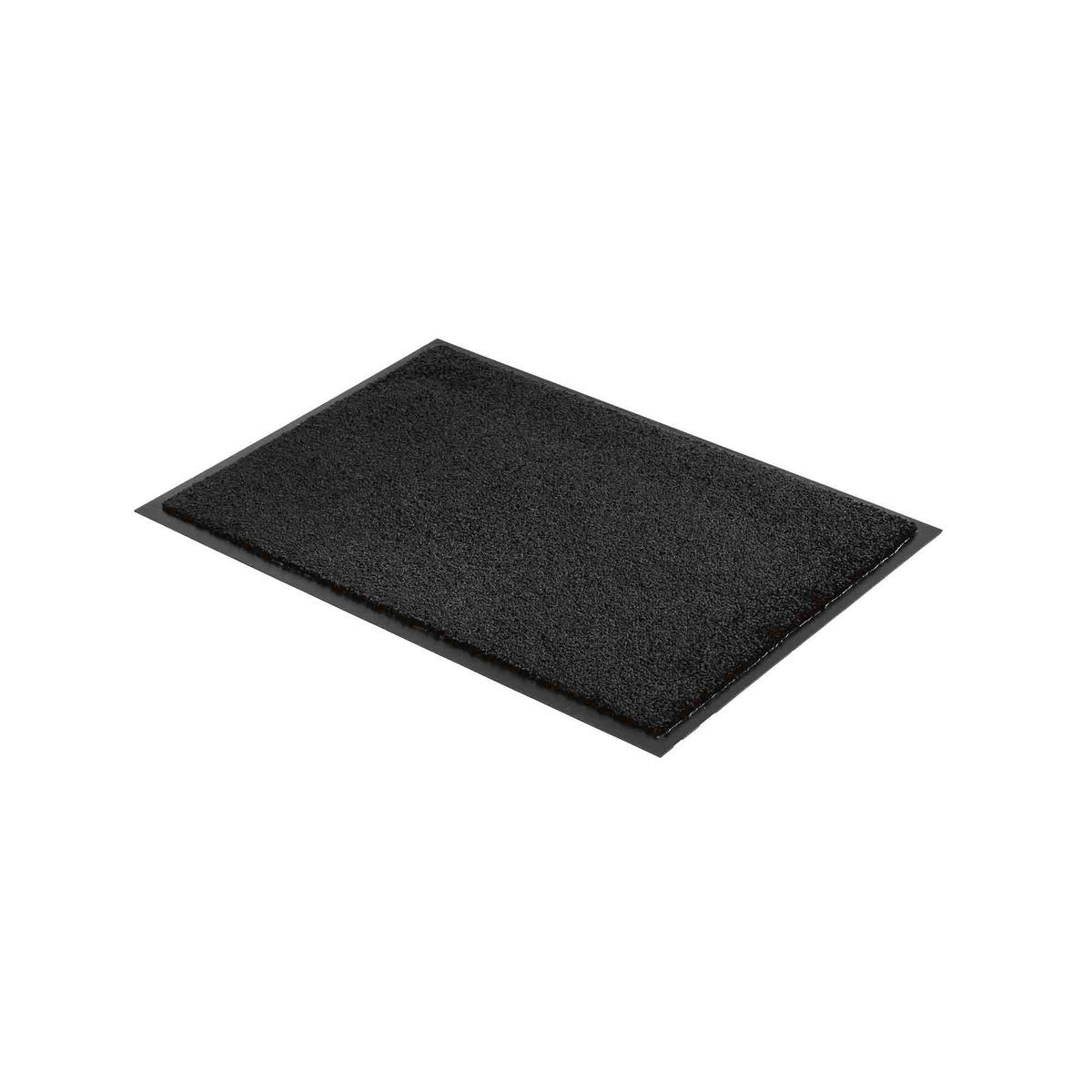 FUSSMATTE RUTSCHFEST PERLE - Schwarz, Textil (60/80cm) - Astra