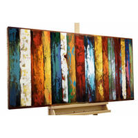 METALLBILD Bunt 120/60 cm - Multicolor, Metall (120/60cm) - KUNSTLOFT