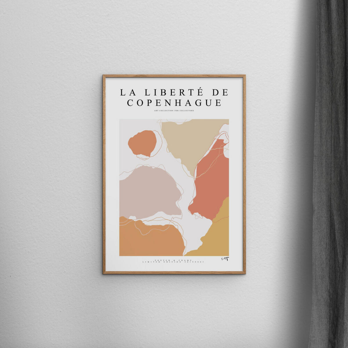 POSTER Poster & Frame - Collection - La Liberté De Copenhague - 2019 001 - Multicolor, Papier (30/40/0.1cm) - Poster&Frame