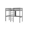 HOCHBETT Karole 208x175x105 aus Massivholz in grau - Grau, Holz (90/200cm) - 58aufmkessel
