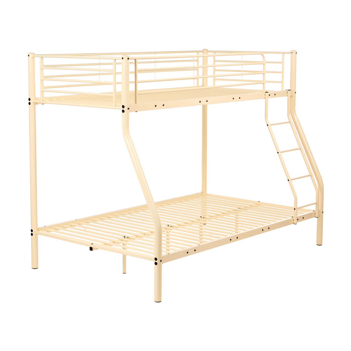 HOCHBETT Metall 90/120/200 cm Beige Chadurie - Beige, Metall (90/200cm) - Beliani