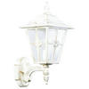 WAND- & DECKENLEUCHTE Weiß - Goldfarben/Weiß, Metall (22/47.5/22cm) - click-licht