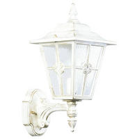 WAND- & DECKENLEUCHTE Weiß - Goldfarben/Weiß, Metall (22/47.5/22cm) - click-licht