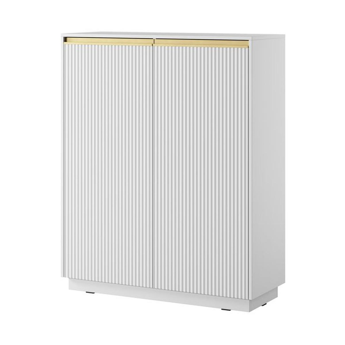 HIGHBOARD – 104 cm – Royal – Weiß - Weiß, Holzwerkstoff (103.5/127/39cm) - hi-markt