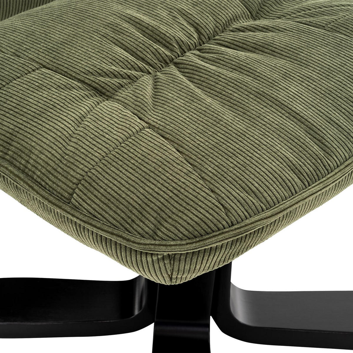 RELAXSESSEL CHARLY grün/schwarz - Schwarz/Grün, Textil (76/87/61cm) - IDIMEX