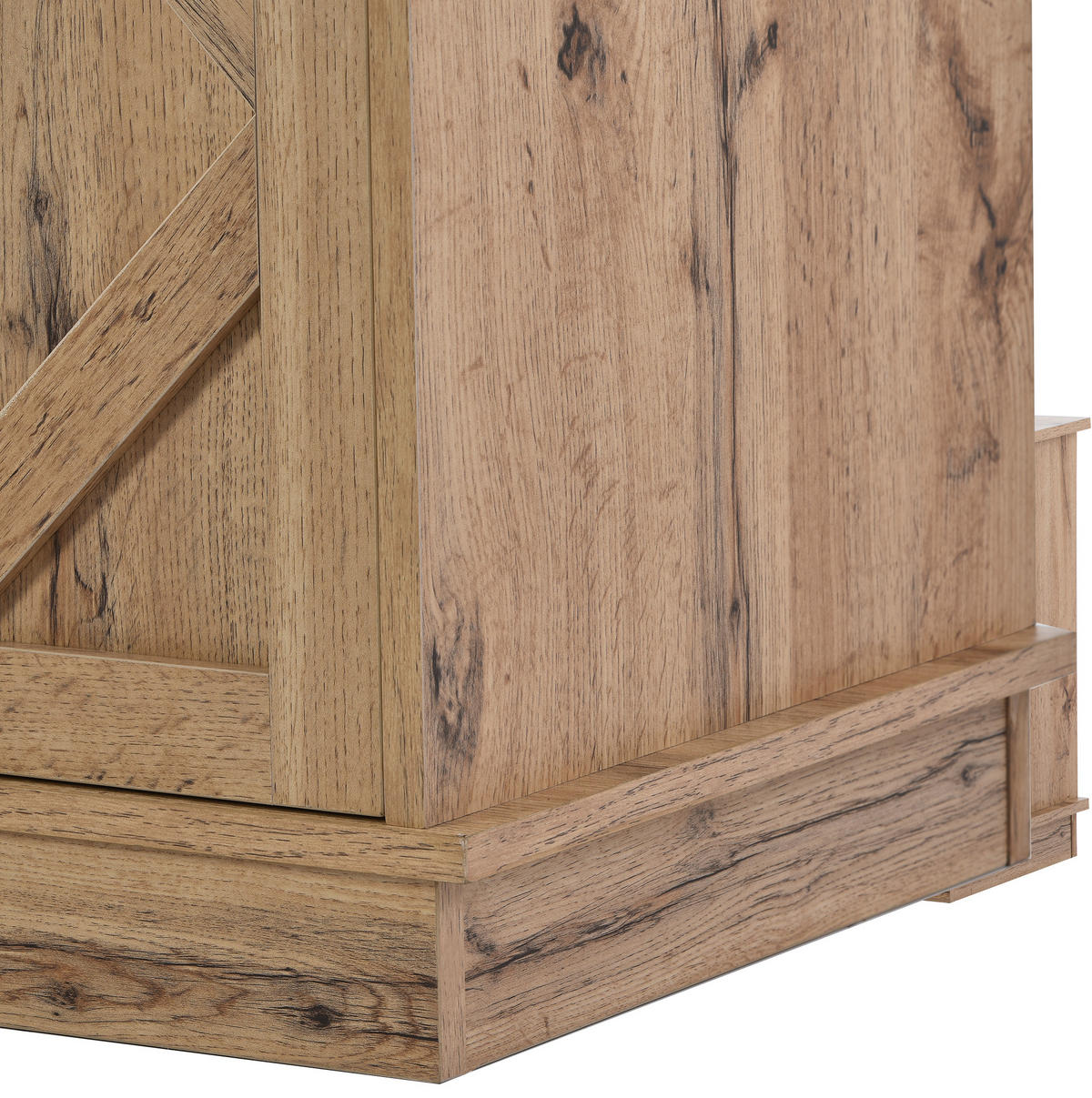 TV-SCHRANK in Braun mit Schiebetüren und höhenverstellbaren Regalen 150/40/60 cm - Braun, Holzwerkstoff (150/60/40cm) - Redom