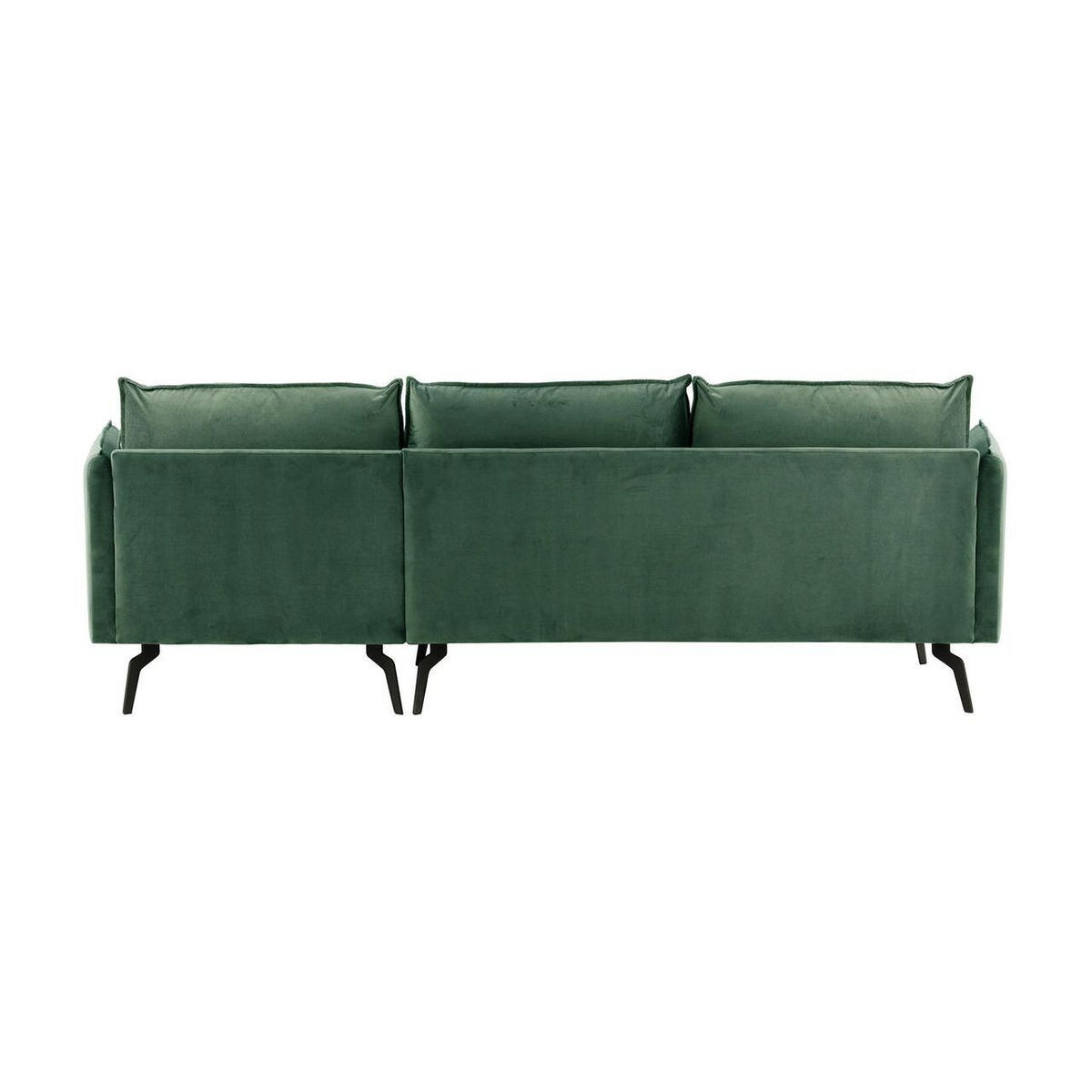 ECKSOFA Layla Rechts-Velluto 12 - Blau, Holz/Textil (278/160cm)
