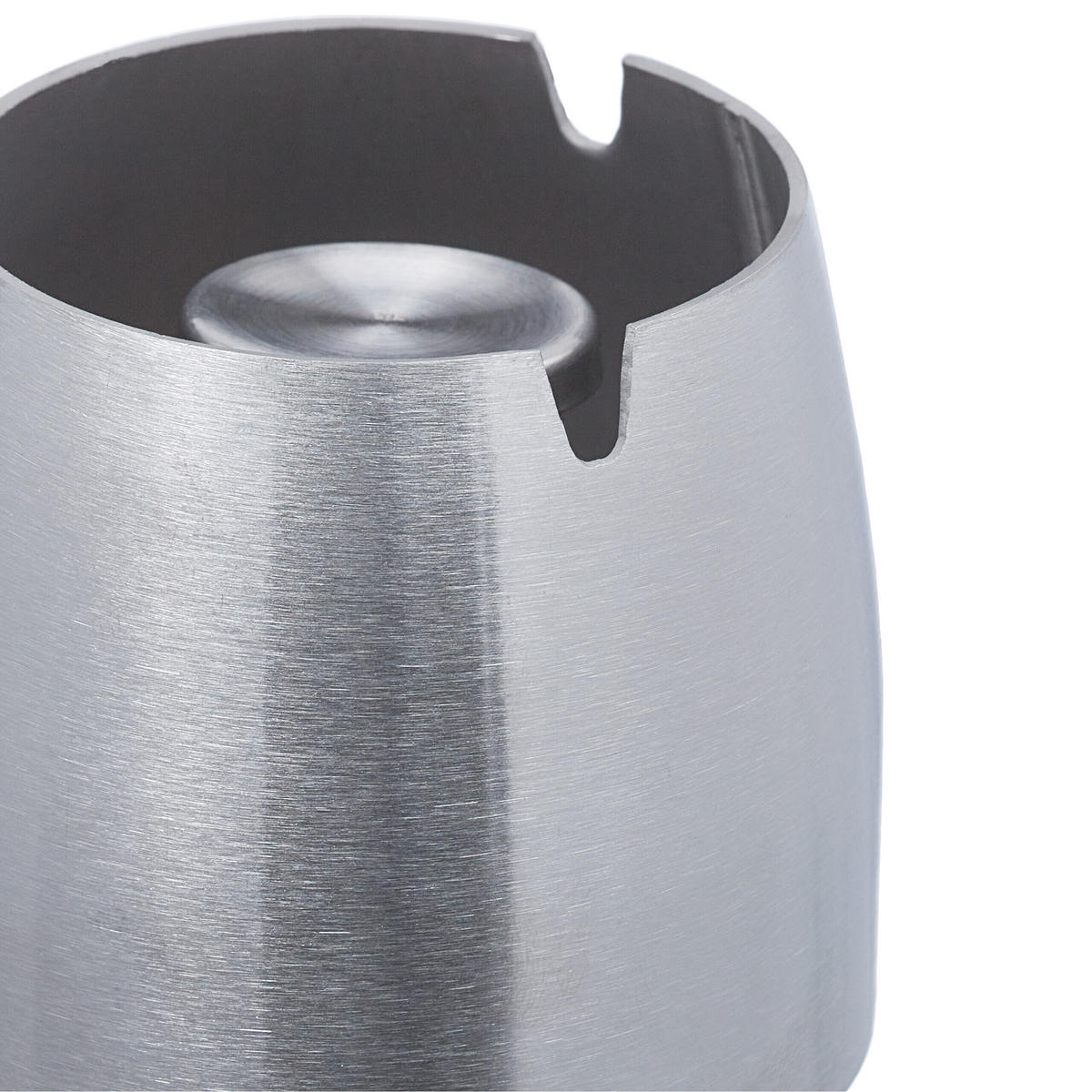 ASCHENBECHER - Silberfarben, Metall (6cm) - Relaxdays