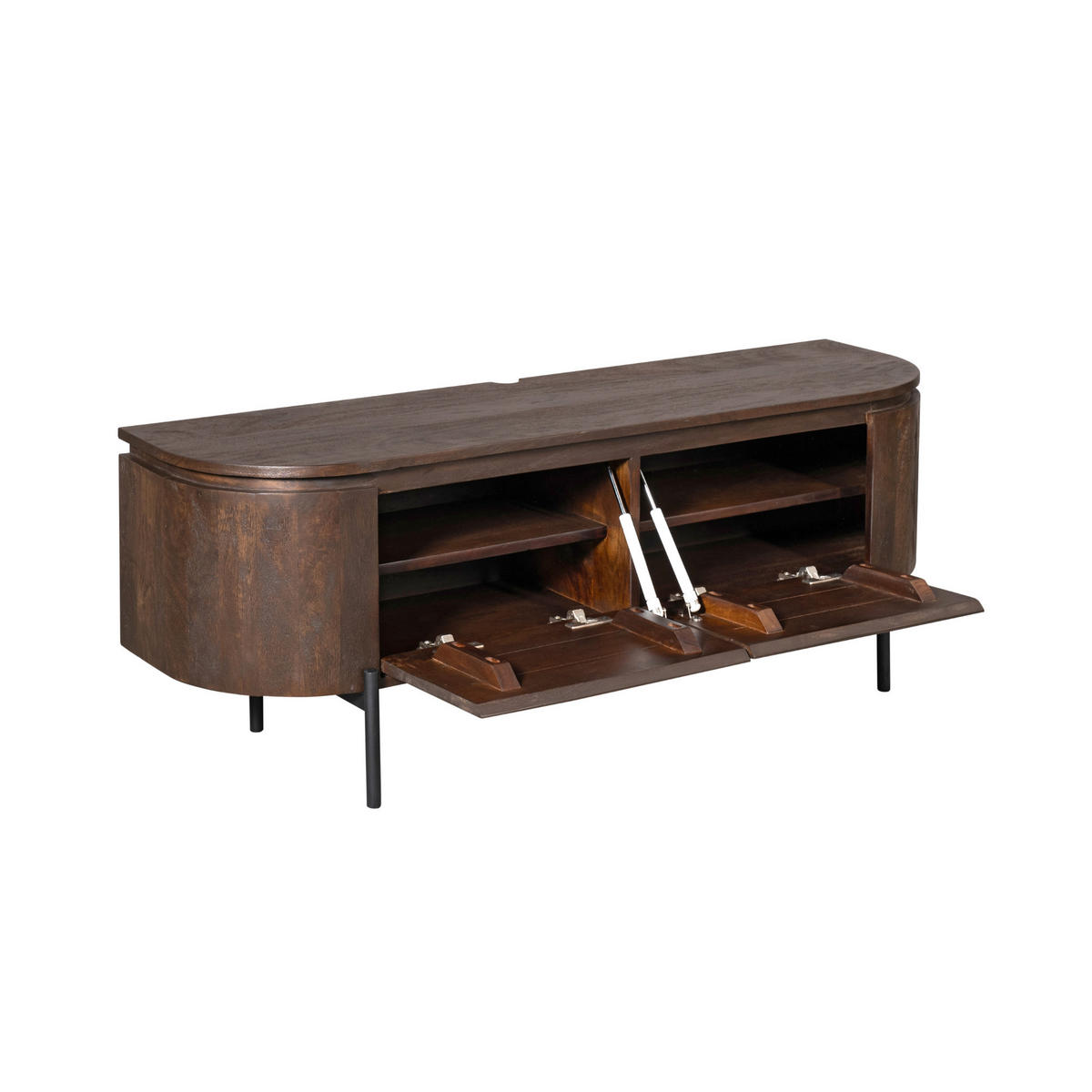 TV-MÖBEL Excellent Braun 35/120/30 cm - Braun, Holz (120/30/35cm) - Starfurn