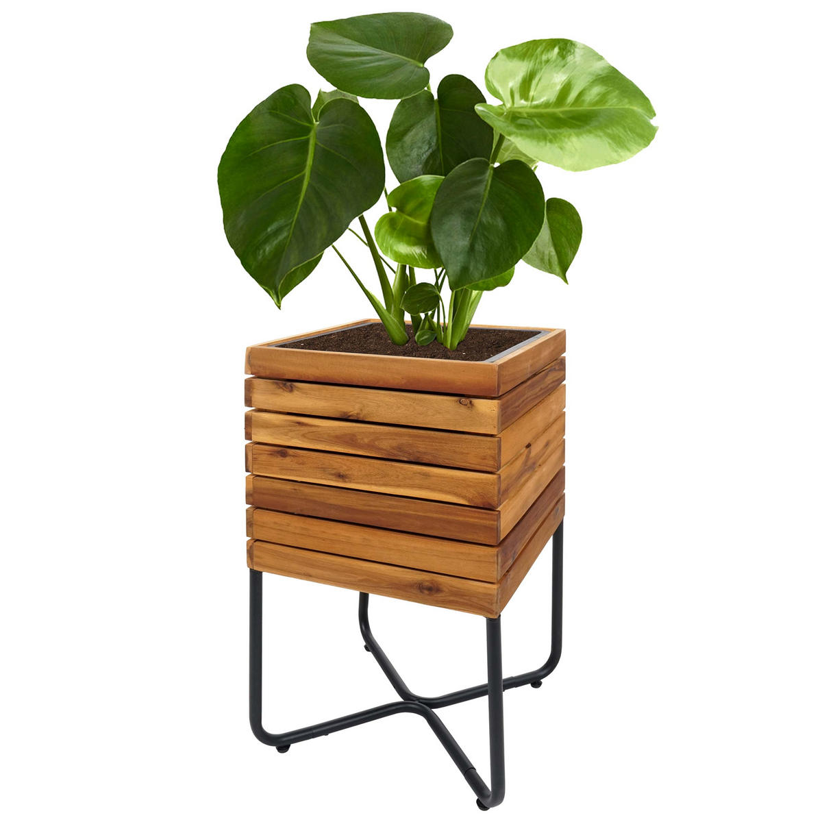 PFLANZKASTEN Braun - Braun, Holz (33/60/33cm) - MCW