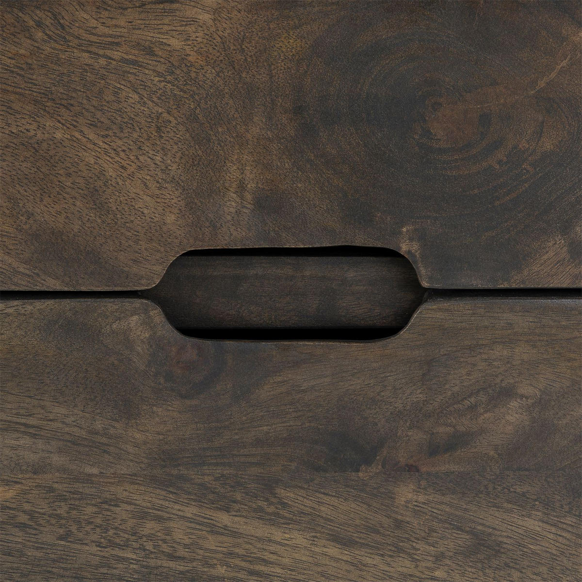 NACHTTISCH FADRI braun - Braun, Holz (50/55/50cm) - IDIMEX