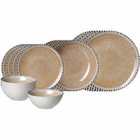 EINSTEIGER-SET Natura Creme 16er Set - Creme, Keramik (2/2/2cm) - Ritzenhoff Breker