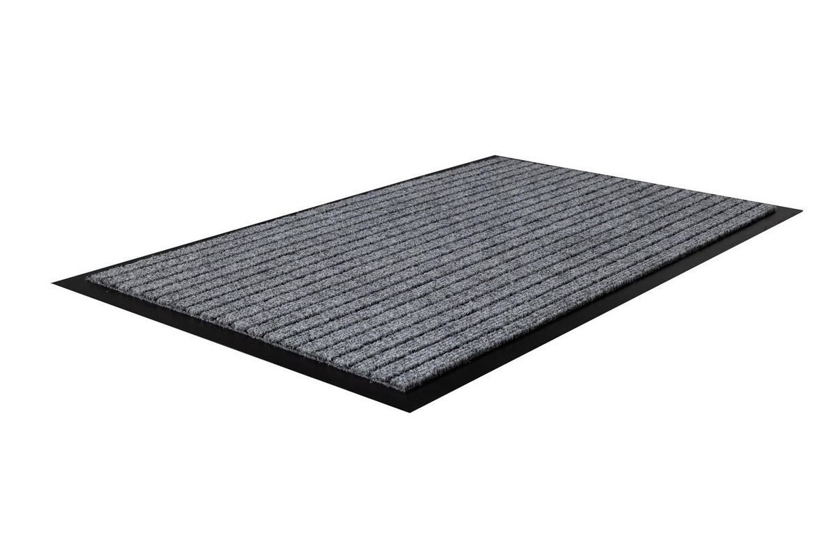 TÜRMATTE rutschfest DURA 100/120 cm - Grau, Textil (100/120cm) - rugsX
