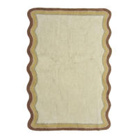 KINDERTEPPICHE aus Baumwolle maschinenwaschbar bruin - Braun, Naturmaterialien (120/170cm) - AFK Living