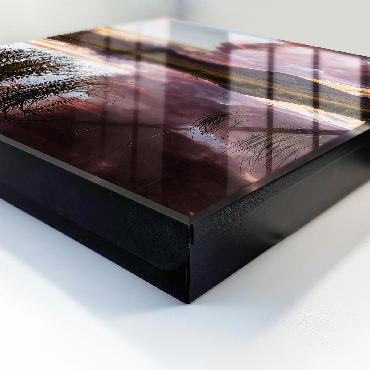 SCHLÜSSELBOX Schwarz 30x30 cm- Türöffnung nach rechts - Bergwesten - Pink, Metall (30/30/5cm) - TULUP