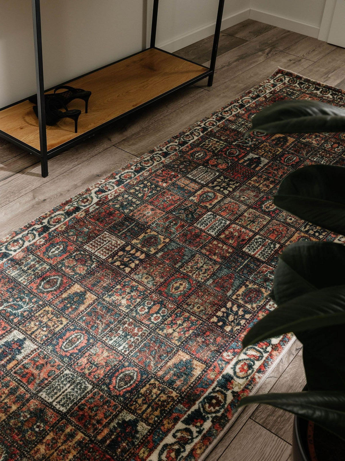 LÄUFER Mara Rot 80x240 cm - Rot/Multicolor, Textil (80/1cm) - KUNSTLOFT