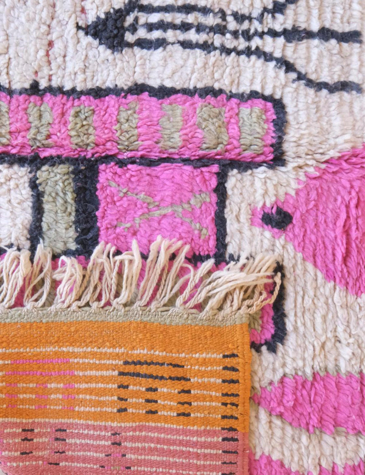 BERBERTEPPICH aus reiner Wolle 179x 274 cm - Multicolor, Naturmaterialien (179/274cm) - AFK Living