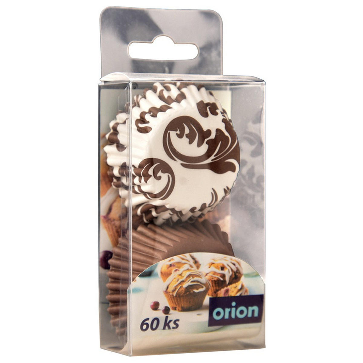 PAPIER-MUFFINFÖRMCHEN 5,5 cm 60 Stück. - Braun, Papier (6.5/16/13cm) - Orion 