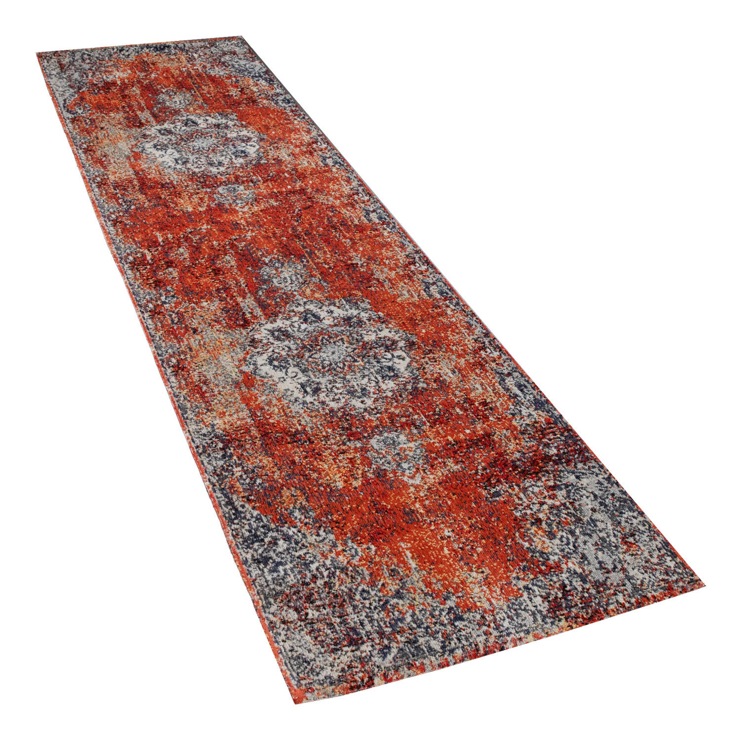 OUTDOORTEPPICH 60/100 cm Artigo 441 - Rot, Textil (60/100cm) - Paco Home